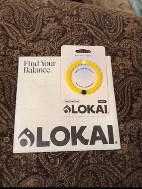Lokai Yellow Beaded Bracelet